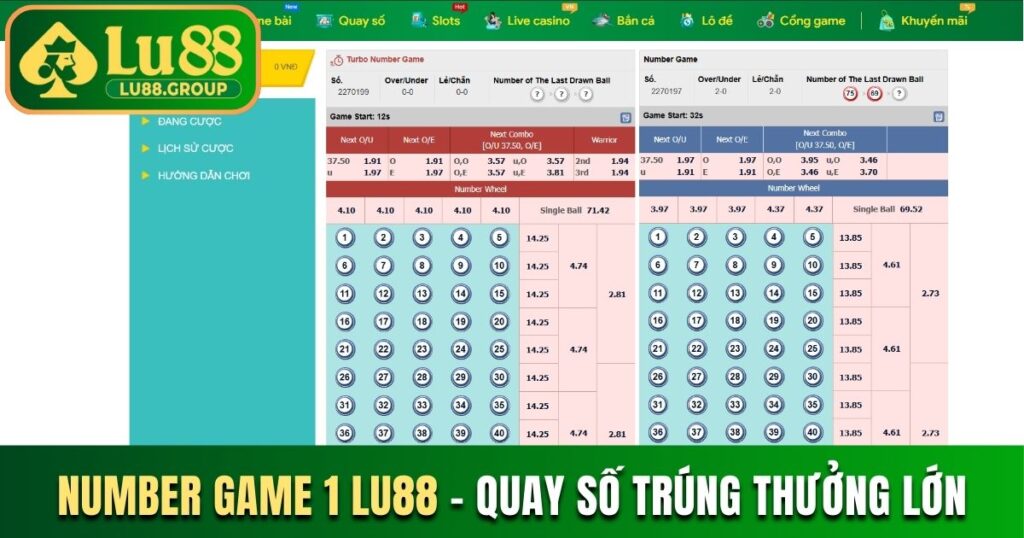 Number Game 1 LU88